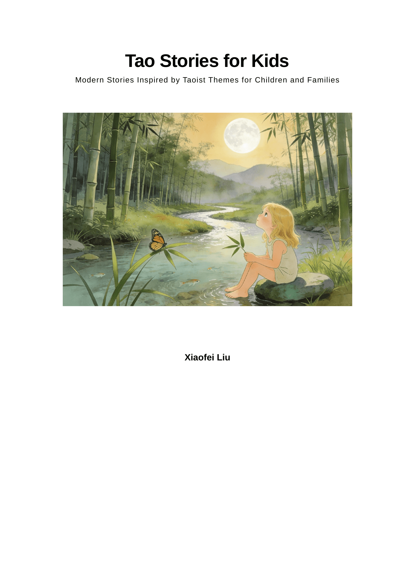 Cover of Tao Stories for Kids by Xiaofei Liu